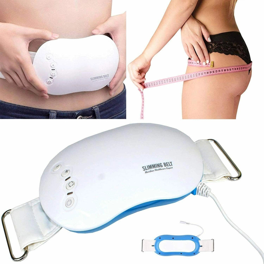 Trade Shop - Fascia Vibrante Slimmin Belt Vibra Cintura Massaggio Pancia Glutei Cosce Fianchi -