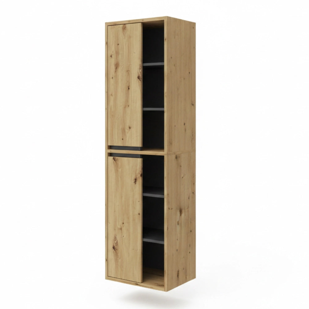 Vicco Mobile da bagno Rovere artigianale 50 x 170 cm