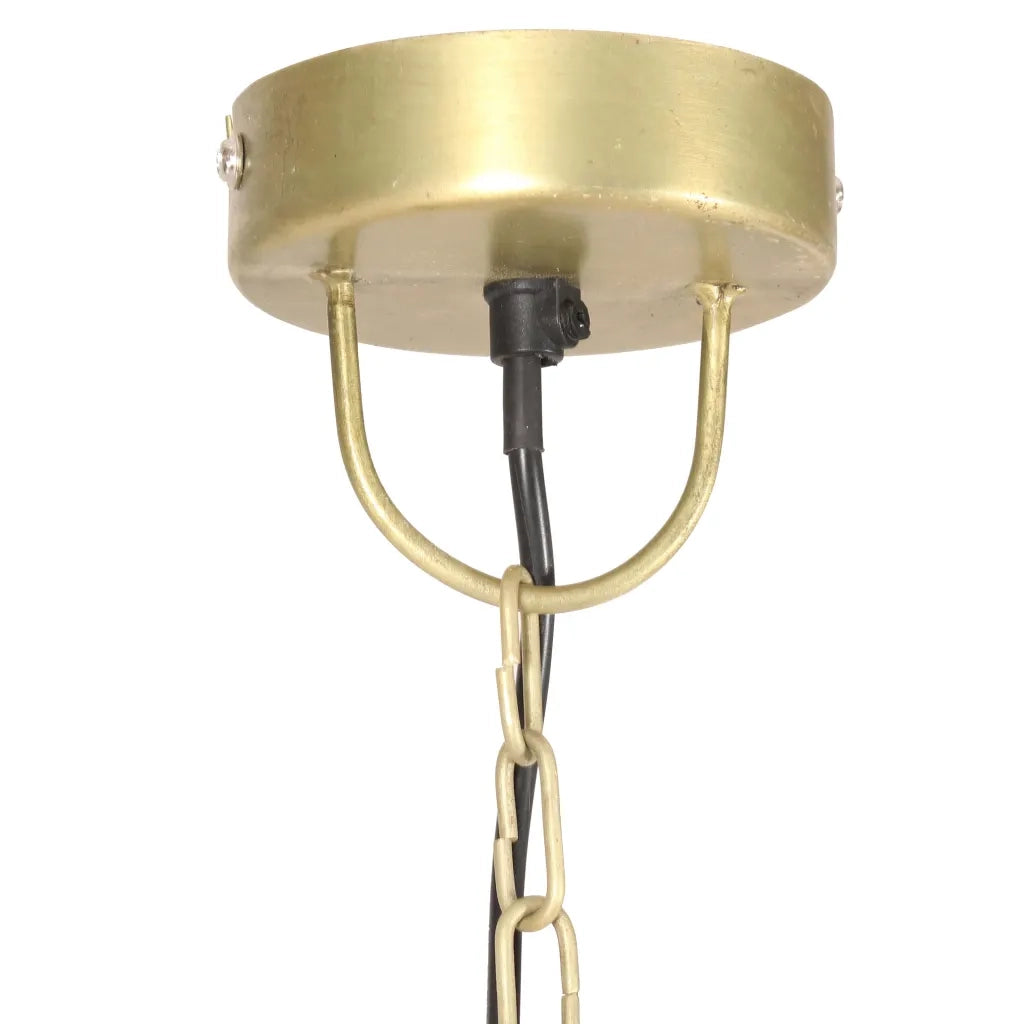 Lampada Industriale Vintage 25 W Ottone Rotonda 31 cm E27 320547