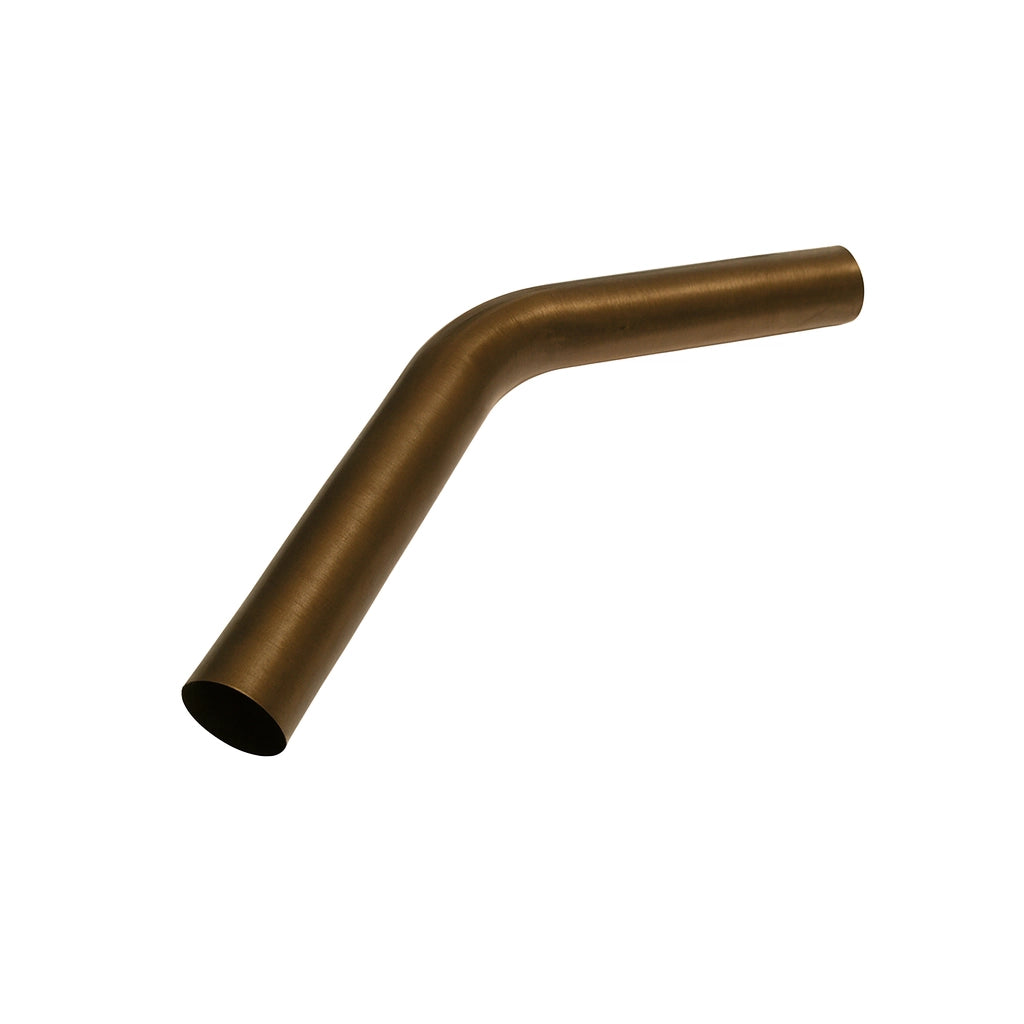 CANOTTO CON CURVA 45  °- D. 30 x 280 Bronzato- DEBOR- pezzi 1