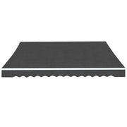 Tenda da Sole Pieghevole Manuale 350 cm Antracite 275567