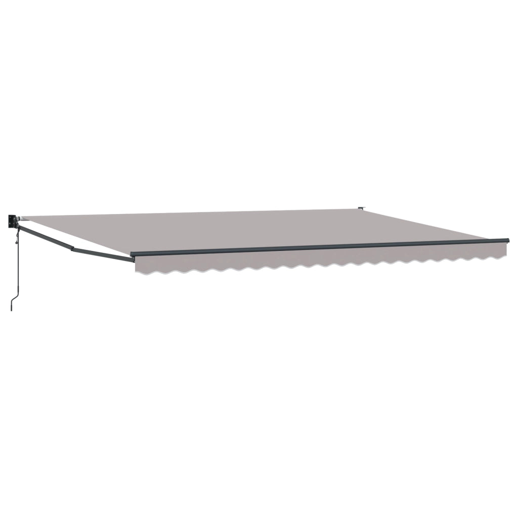 Tenda Retrattile Automatica Grigia 500x300 cm