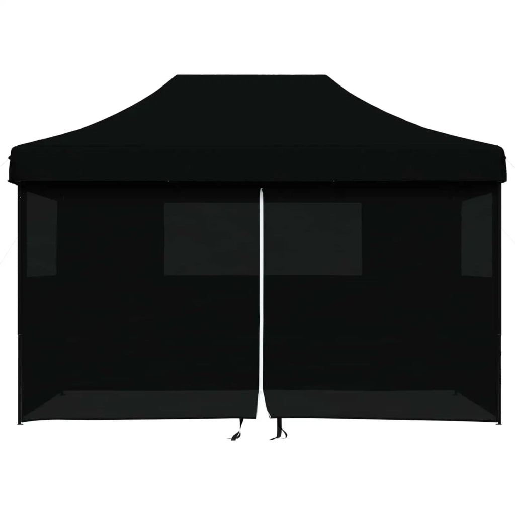 Tenda Party Nero 279 x 410 x 315 cm Tessuto Oxford 42023605