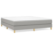 Letto matrimoniale | Letto per adulti | Struttura Letto a Rete a Molle Grigio Chiaro 160x200 cm Tessuto