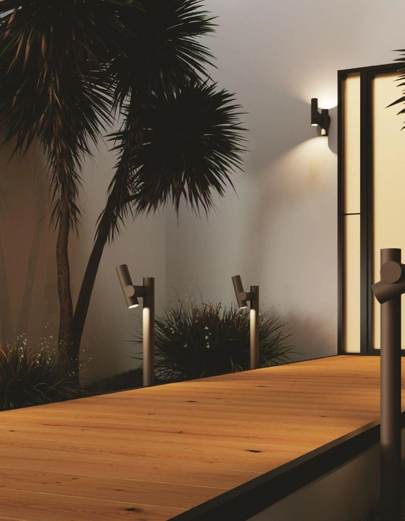 PALO LED REVERSE ORIENTABILE 180° ANTRACITE 5,3W 460LM 4000K IP44 14X70CM