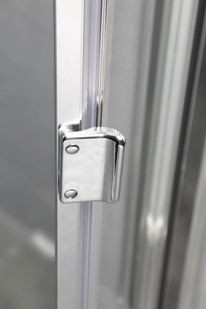 Box doccia frontale pieghevole AKORD 70 cm (66-71) cromo vetro trasparente