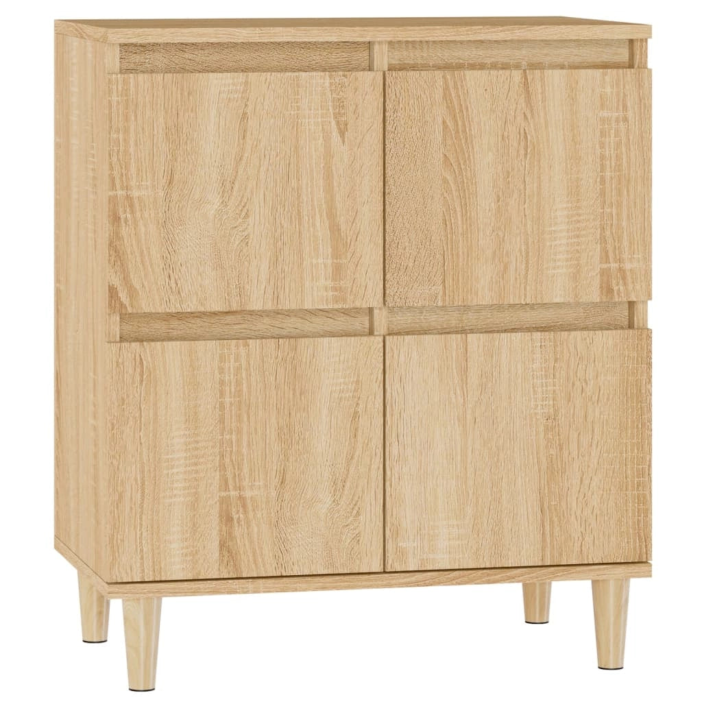 Buffet credenza cassettiera armadio mobile contenitore organizer cucina soggiorno rovere Sonoma 60 x 35 x 70 cm legno ingegnerizzato marrone 02_0031602