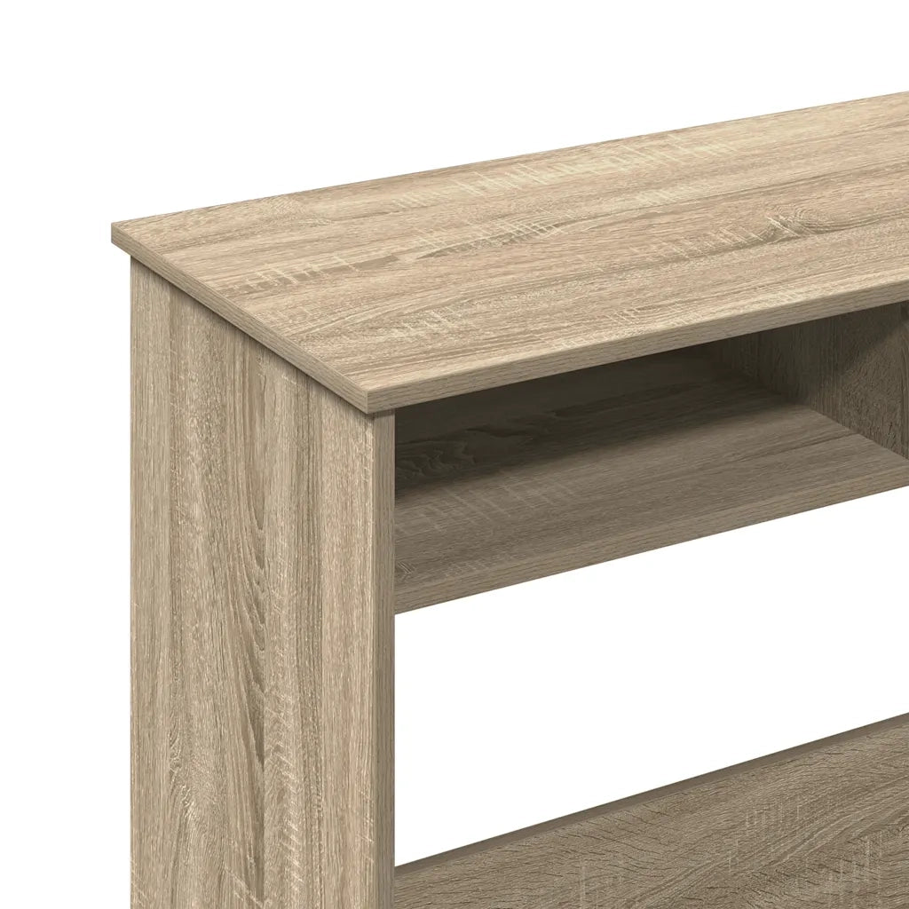 vidaXL Scrivania Rovere Sonoma 80x40x75 cm in Legno Multistrato