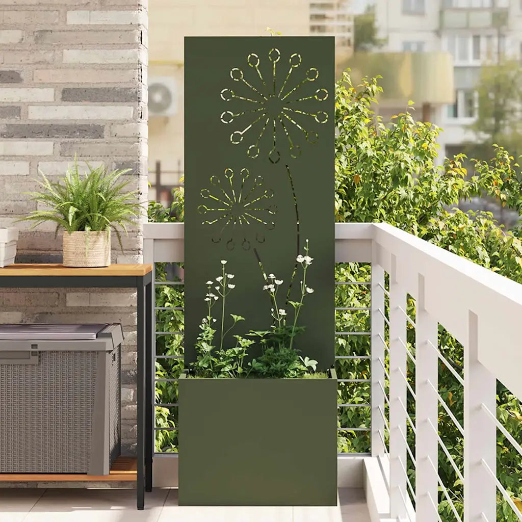 Schermo per privacy in giardino Oliver verde 50 x 150 cm CFW5044889