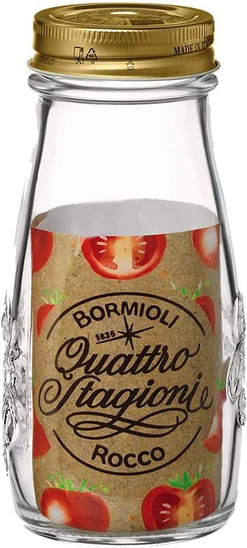 BORMIOLI QUATTRO STAGIONI BOTTIGLIA DA 400 ML CON 3 TAPPI 56 MM