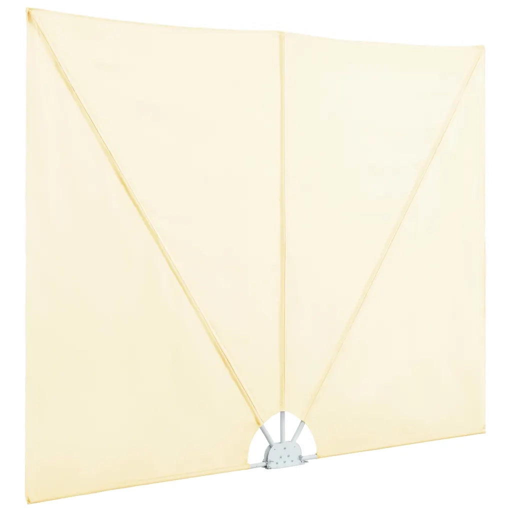 Tenda Laterale per Terrazza Pieghevole-Tenda parasole per balcone Crema 400x200 cm