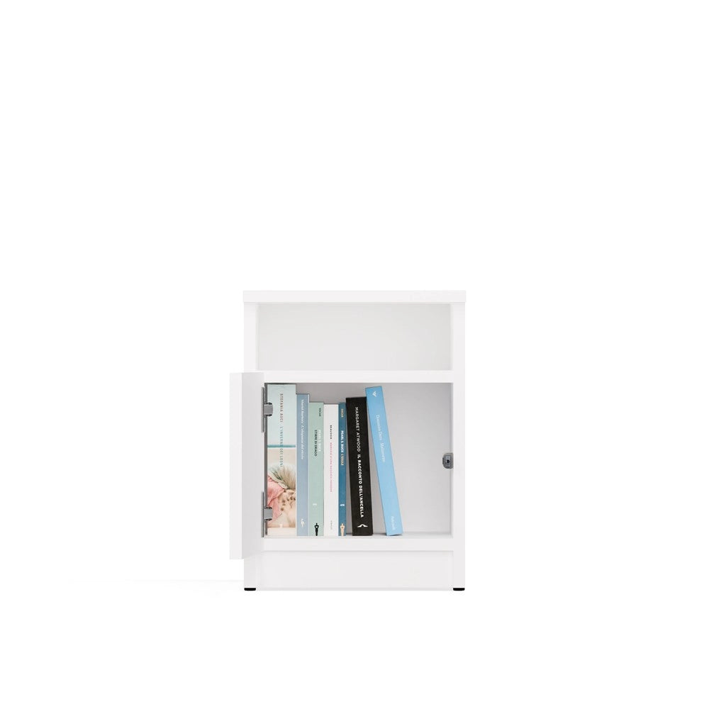 Comodino GALAX 30 1d bianco