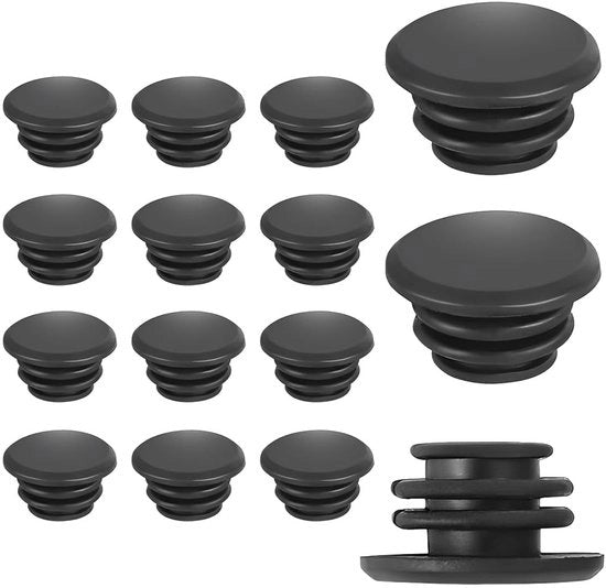 Stoppi per cavi universali - Stoppi per bicicletta da corsa - Cappi di fine - In plastica - Robusti - 2,5 cm di lunghezza, 1,5 cm di larghezza