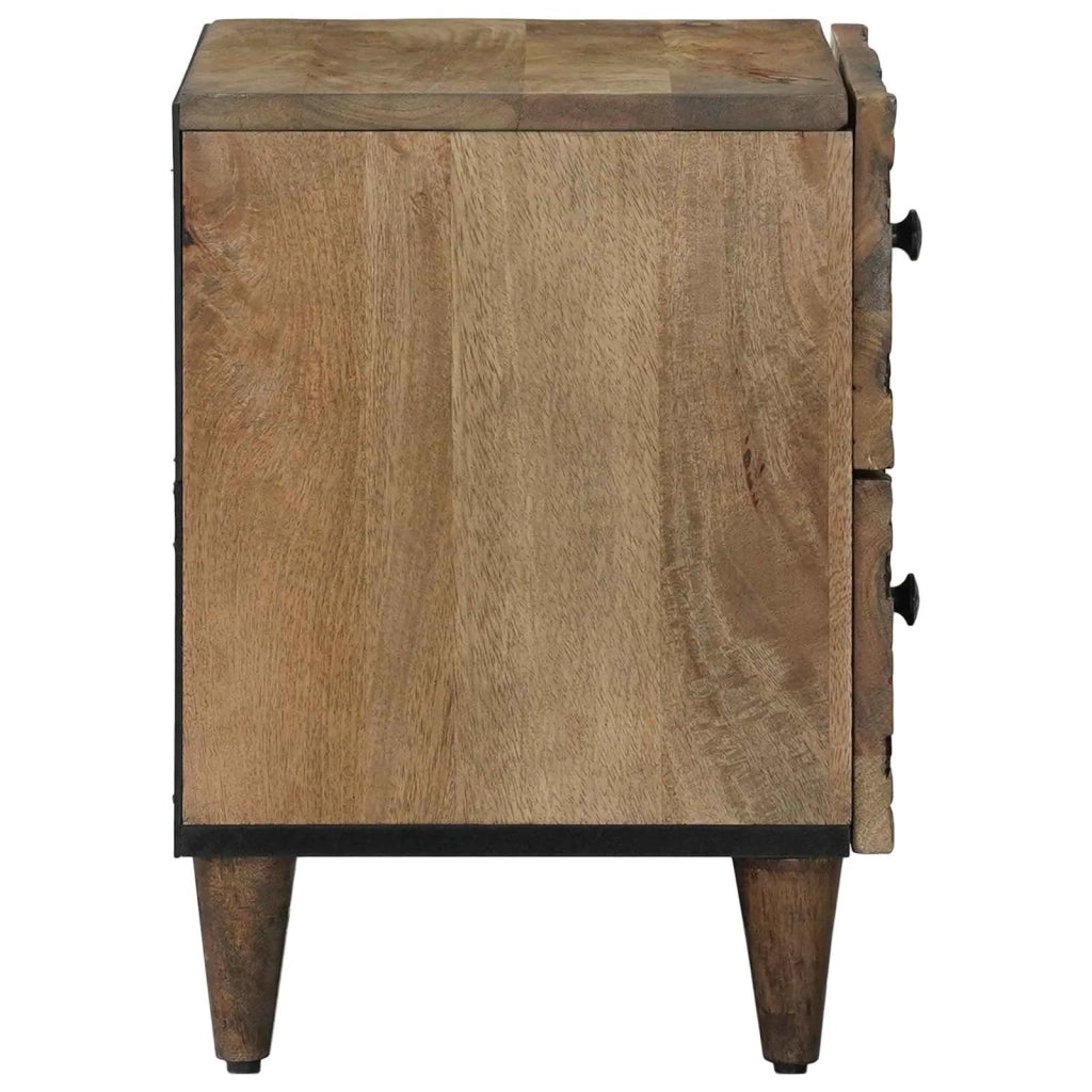 Armadio da Notte con cassetto Marrone 40 x 33,5 x 46 cm 4018330