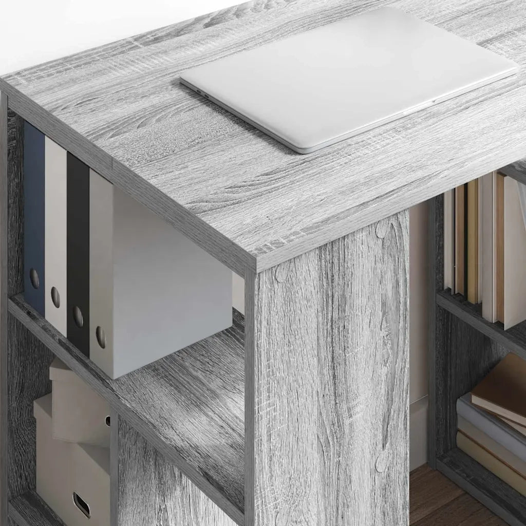 Scrivania Grigio Sonoma 90 x 50 x 75 cm Legno multistrato 869511