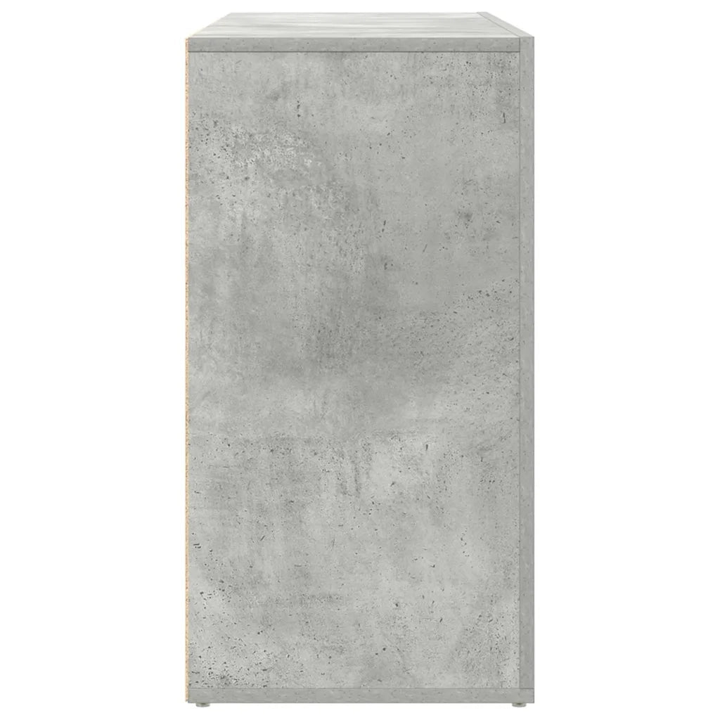 Credenza-Buffet-Armadio da cucina Grigio cemento 120 x 36 x 69 cm Legno multistrato