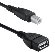 Adattore USB 2.0 da presa di rete a presa di corrente per stampante, scanner e fax - 1 metro di lunghezza