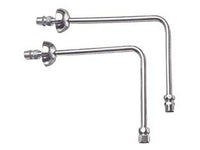 squadrette sottolavabo - ø mm.14 x m 1/2" lunghezza cm.25x15  cod:ferx.fer24648