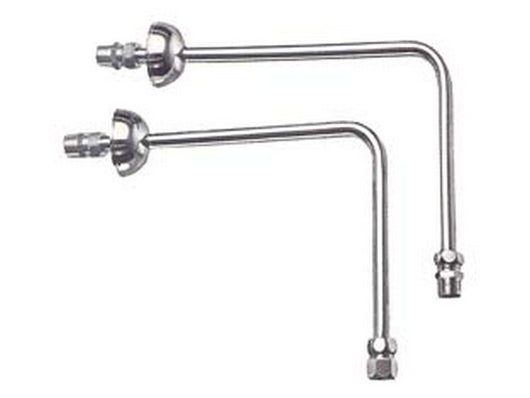 squadrette sottolavabo - ø mm.14 x m 1/2" lunghezza cm.25x15  cod:ferx.fer24648