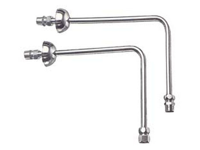 squadrette sottolavabo - ø mm.14 x m 1/2" lunghezza cm.25x15  cod:ferx.fer24648