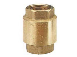 valvola di ritegno per acqua "york" art.103 - f 1" - pressione esercizio 12 cod:ferx.fer75992