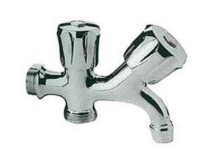 rubinetto doppio speciale con attacco lavatrice art.220 cod:ferx.fer58339