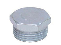 tappo esagonale maschio acciaio zincato - m 1/2" cod:ferx.fer32452