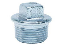 tappo maschio con bordo in ghisa zincata - m 3/4" cod:ferx.fer76357