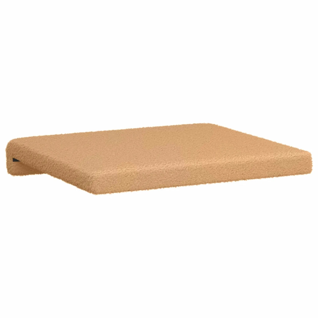 Cuscino per panchina 2 pcs Tessuto Sherpa Beige 42043077