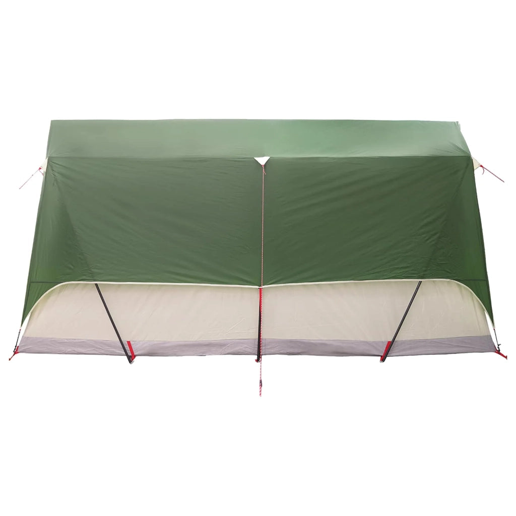 Tenda a tunnel con tetto Verde 10 persone Poliestere e Acciaio 42028661