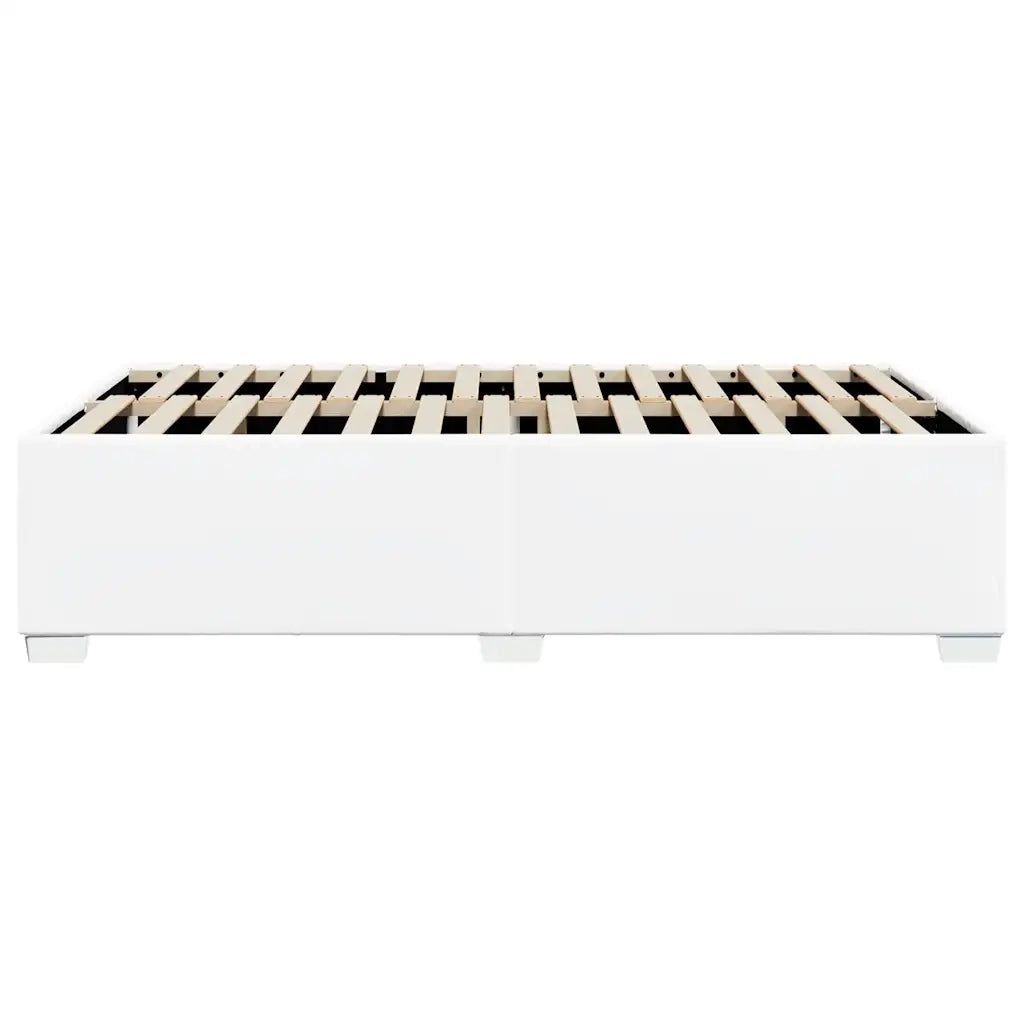 Struttura letto senza Materasso Bianca in Similpelle 3284580