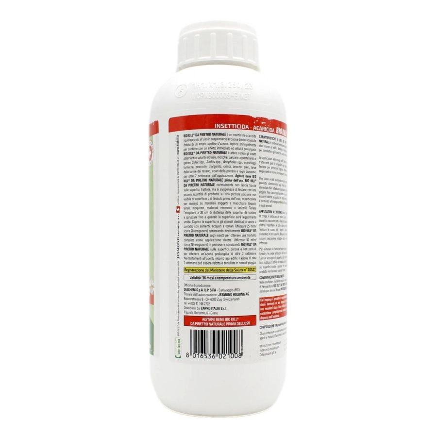 BIO KILL INSETTICIDA ACARICIDA DA PIRETRO NATURALE PRONTO ALL USO