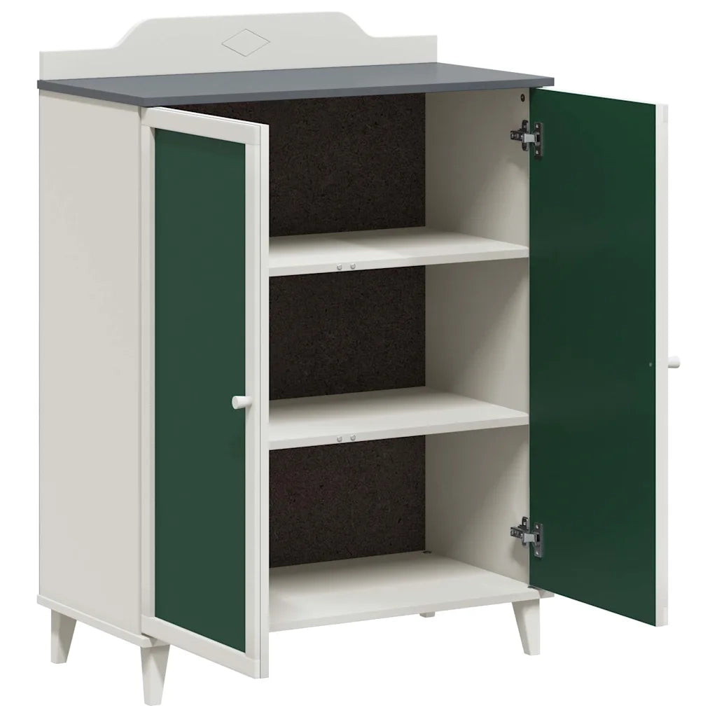Armadio con due porte e frontale della lavagna ROROS