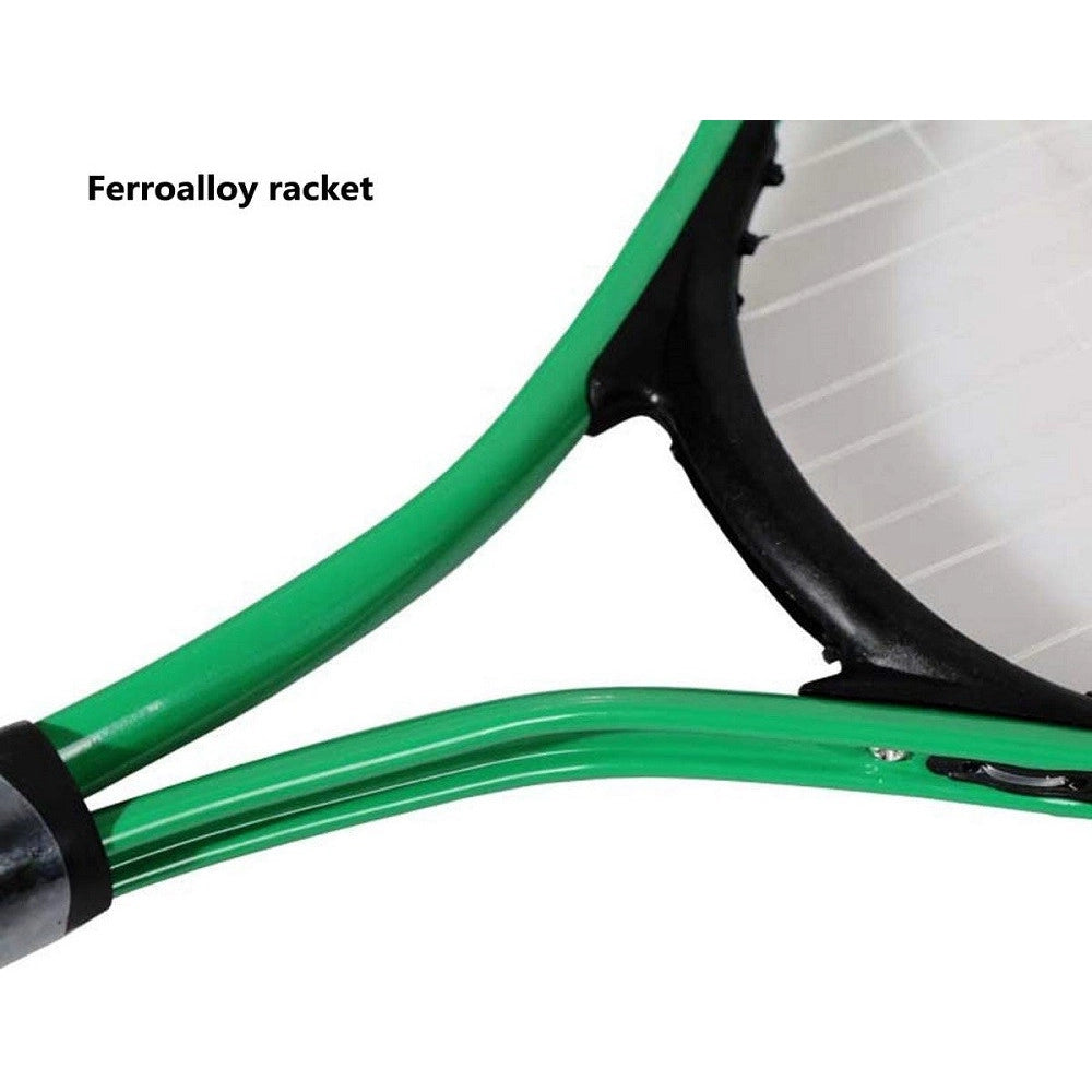 Trade Shop - Racchette Da Tennis Per Bambini Ferrolega Forte Stabilità Con Borsa Palla Tennis -