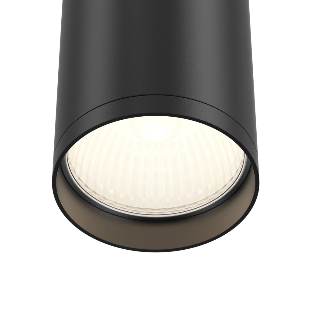 Maytoni Focus S Plafoniera nera GU10 alluminio C052CL-01B