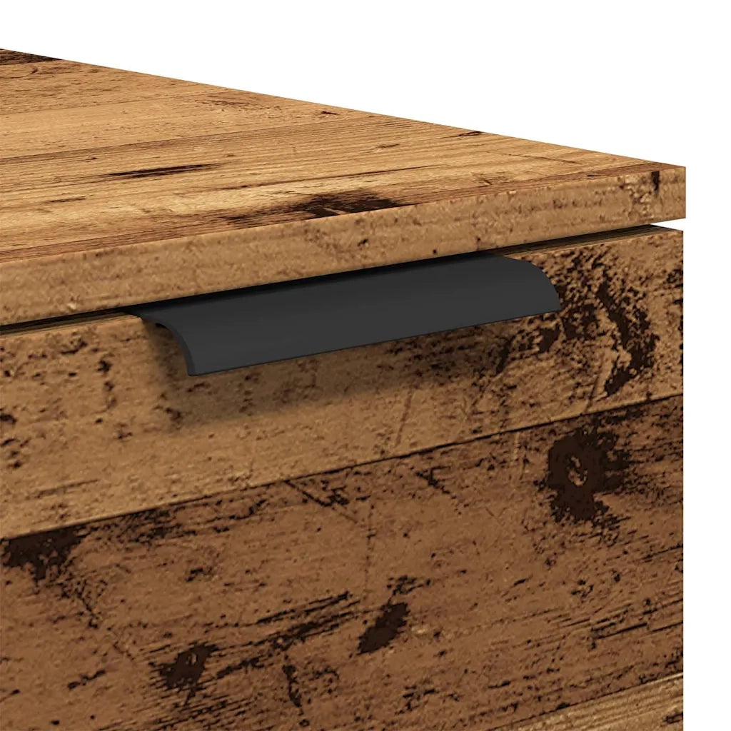 vidaXL Tavolino da Salotto Legno Antico 50x50x36 cm Legno Multistrato