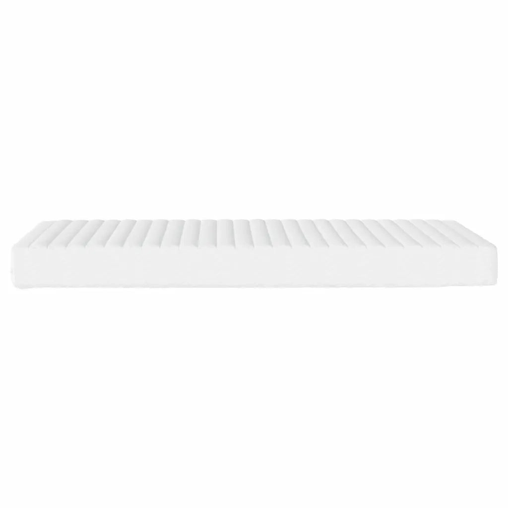 Materasso in Schiuma Bianco 140x200 cm Durezza H2 H3 356345