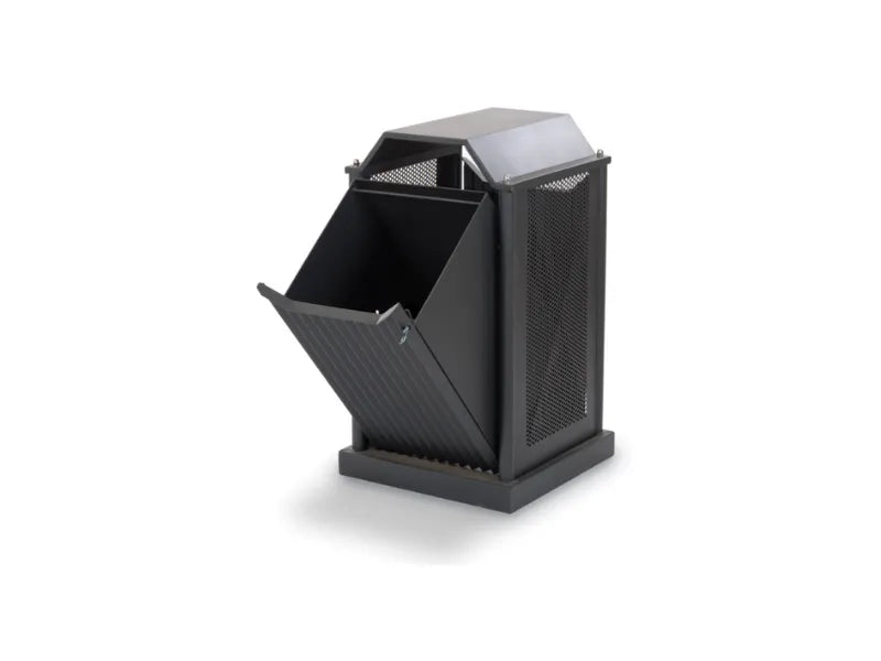 Cestone Malta 274 Giochipark 96lt zincato verniciato 55x55x96h ribaltamento
