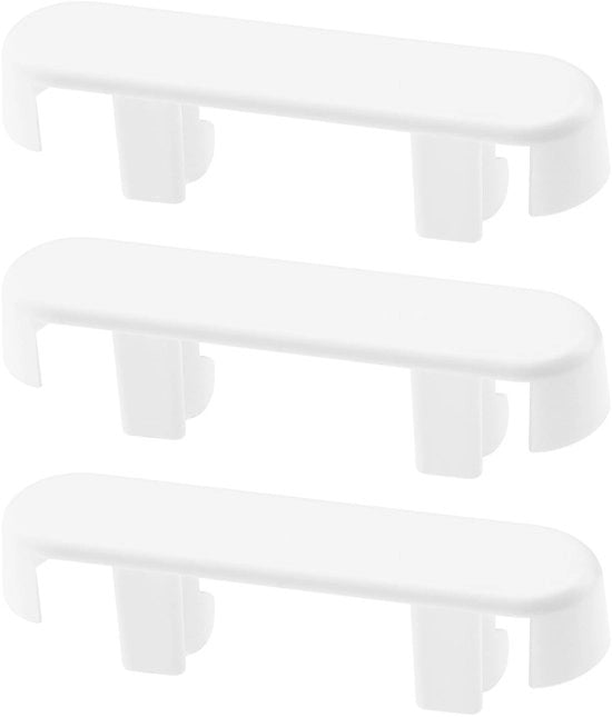 Copriporte 20 pezzi - Fuga di finestra - Fori di drenaggio - Plastica - 39,5 x 10 x 6,5 mm - Sostituzione per finestre PVC - Fuga per finestra