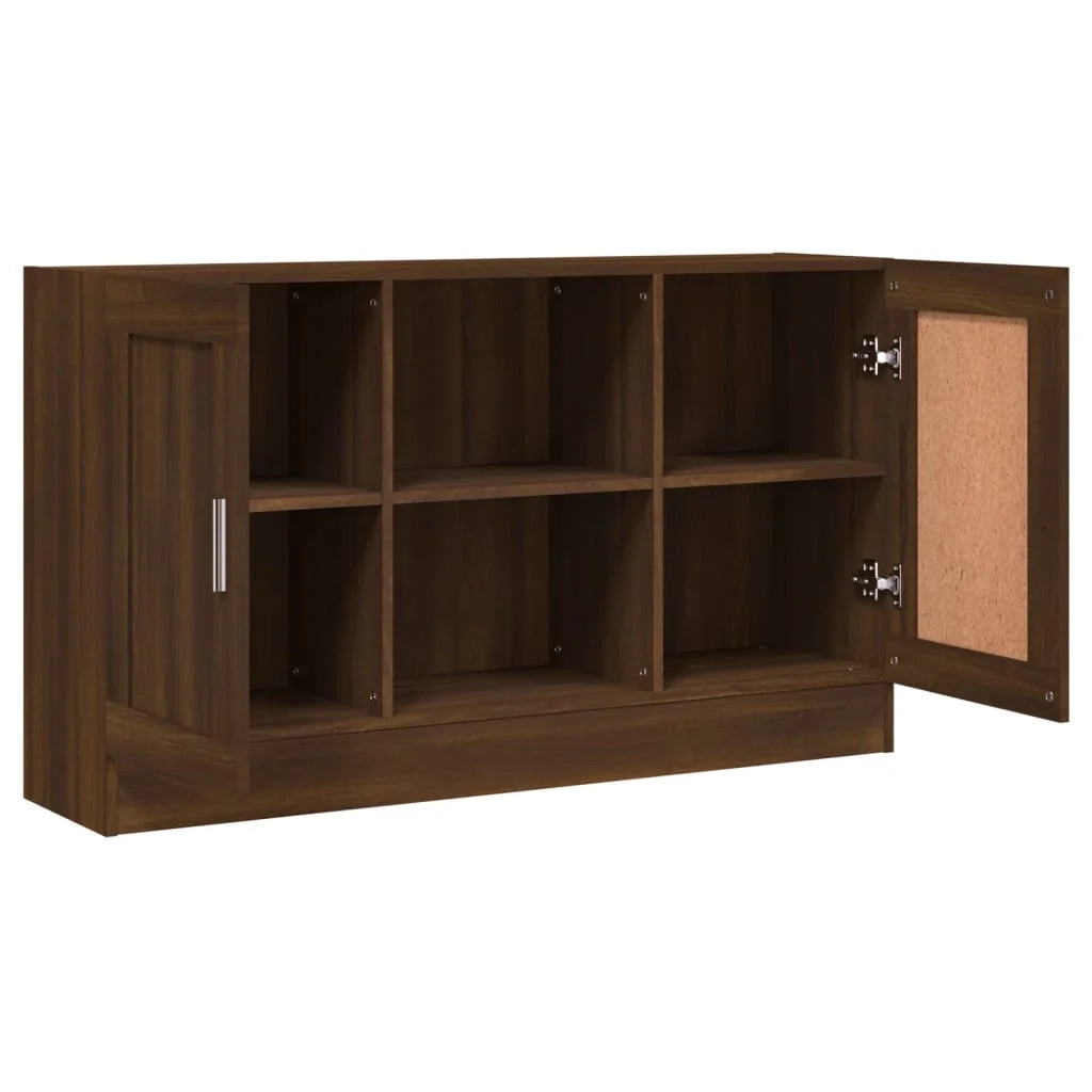 Buffet credenza cassettiera armadio mobile contenitore organizer per cucina soggiorno salotto 120 x 30,5 x 70 cm legno ingegnerizzato marrone 02_0031174