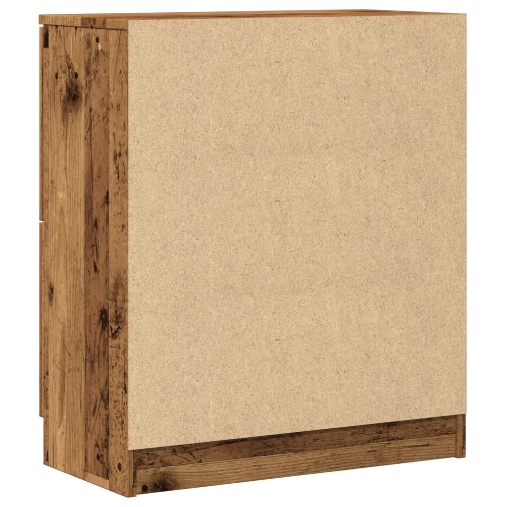 Credenza Legno Antico 60x30x70 cm in Truciolato 856840