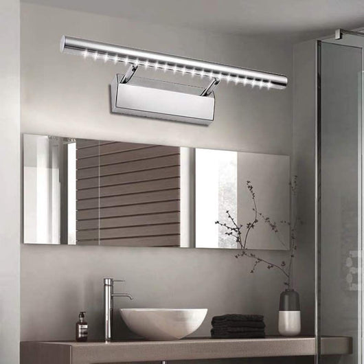 Lampada Da Parete Da Bagno Led Sopra Specchio 9w 70cm APP363-1W