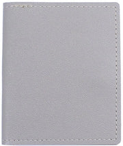 Borsa per carte compatta per donna, set di carte multifunzione, clip per carte, 10,8 * 9 * 0,5 CM, grigio chiaro