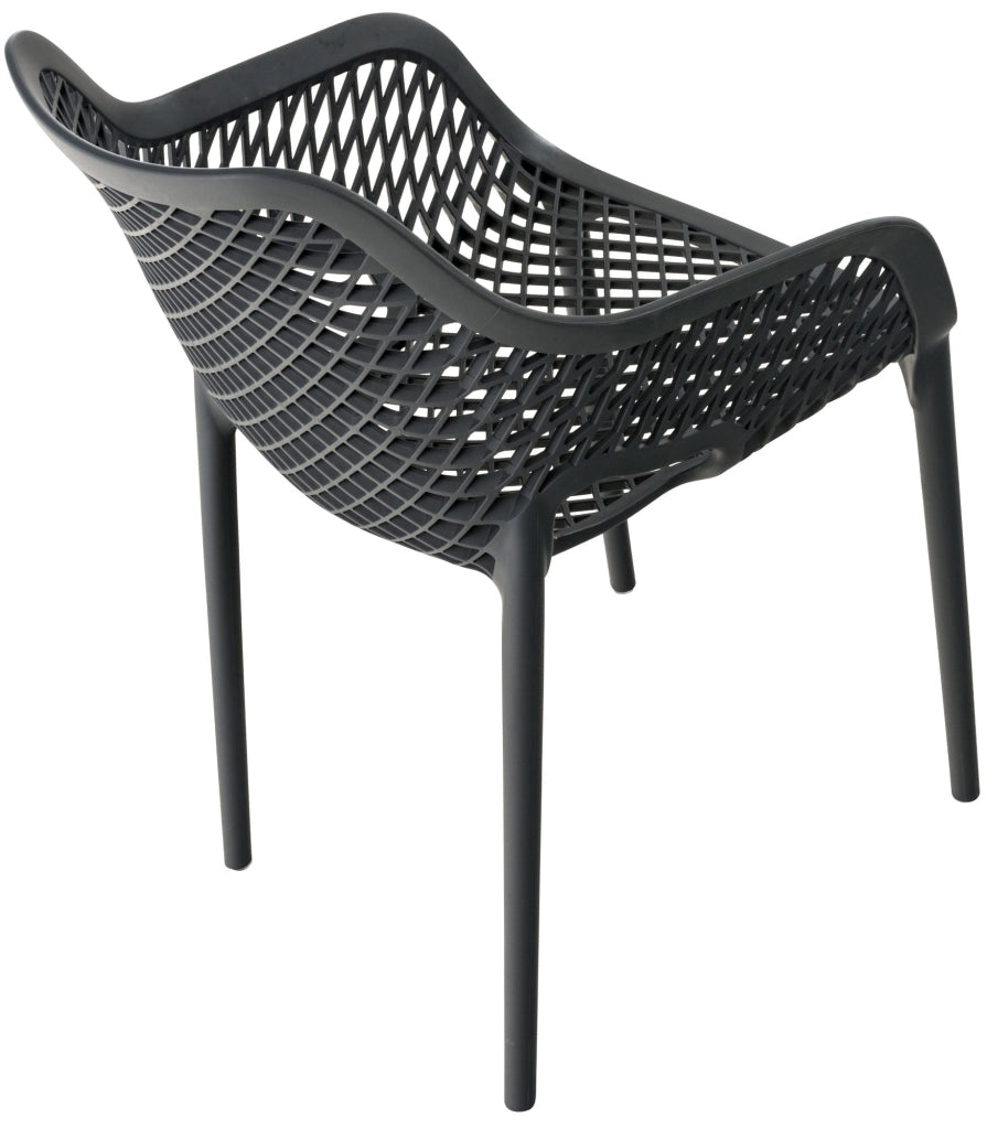 Sedia impilabile XL Air grigio scuro