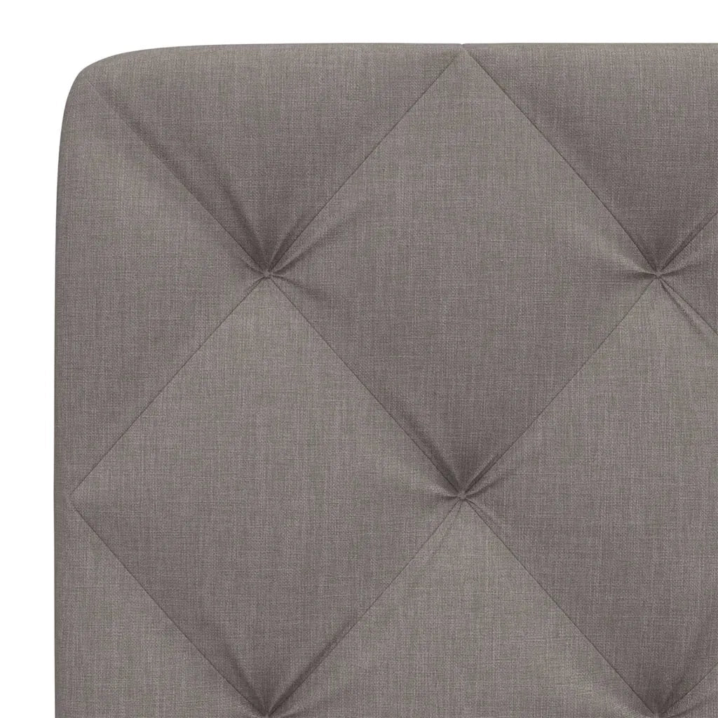 Cuscino Testiera Tortora 160 cm in Tessuto 4019230