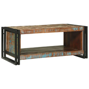 Tavolino da salotto | Tavolino da caff¨¨ | Tavolino da Soggiorno 90 x 50 x 38 cm Legno Recuperato Massello