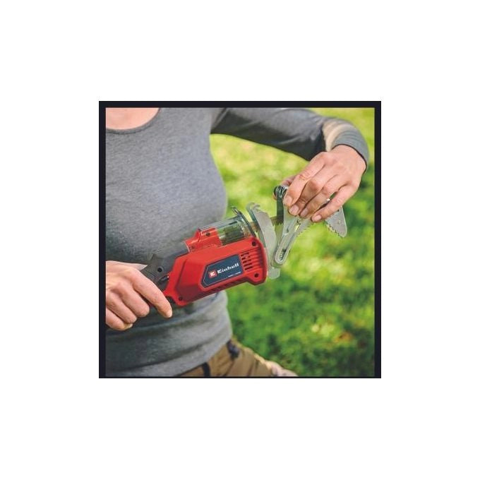 Einhell 3408290 GE-GS 18-150 Li-Solo Tagliarami a Batteria 18 V Spessore Taglio 100 mm Staffa Rimovibile colore Nero