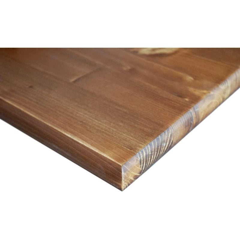 Mensola in legno Mercurio verniciato noce 2,4x24x76 | Ampia e raffinata per ogni uso