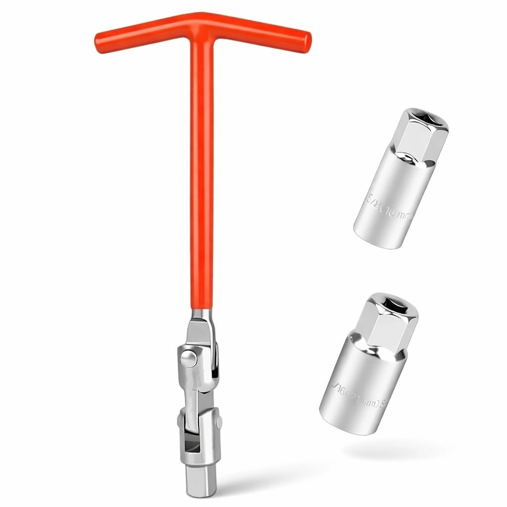 Chiave Candela Per Auto Moto Con Adattatori Diametro 16 e 21 mm universale