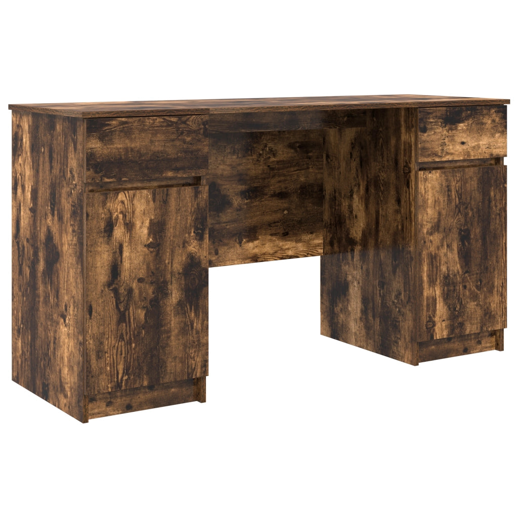 Scrivania  Rovere fumÃ© 140x49x76 cm Legno ingegnerizzato